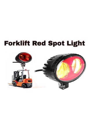 Forklift Red Spot Kırmızı Güvenlik Işığı 10-80v