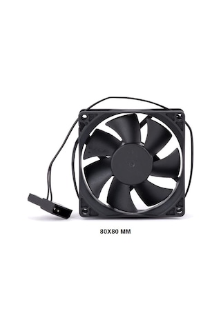 Nivatech 8 CM Bilgisayar Kasa Fanı Siyah
