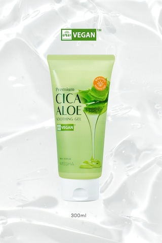 Missha %95 Cica Aloe Kompleksi İçeren Nemlendirici Jel Premium Cica Aloe Soothing Gel 300 ML