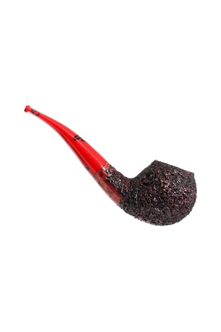 Mastro Geppetto Rusticato 9mm. Filtreli Akrilik Saplı Pipo 431305