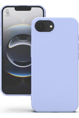 Apple Uyumlu iPhone 16e İçi Kadife Lansman Kılıf Ve Hayalet Privacy Tam Kaplayan Cam Ekran Koruyucu Lila