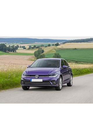 VW Polo 2021-2024 Yan Baş Airbag Yazısı Kapağı Gri 5G0853437 1 Ad