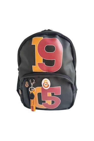Orijinal Galatasaray 1905 Suni Deri Okul Sırt Çantası Desenli