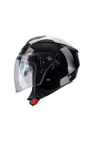 Yohe Motosiklet Kaskı 852-shınny-black Çok Renkli