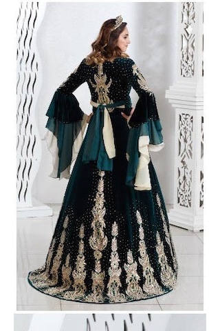 Ceyyiz 5 Parça Kaftan Bindallı Kına Elbisesi Sidra