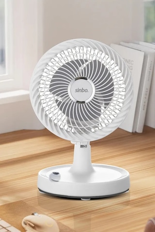 Sinbo SF-7703  Kompakt ve Sessiz Masa Tipi Vantilatör