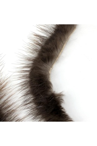 Dolıty Bow String Susturucular Yapay Kunduz Saçı - Tel Gri