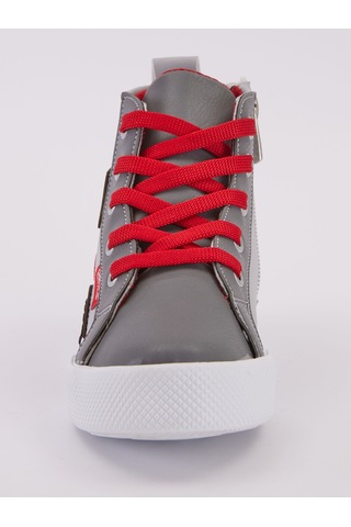 Denokids Araba Erkek Çocuk Gri Sneakers