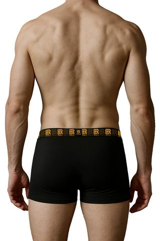 Maksfd Erkek 6 Lı Pamuklu Boxer Set Rahat Ve Esnek İç Giyim Erkek Boxer- Brros Modeli Siyah