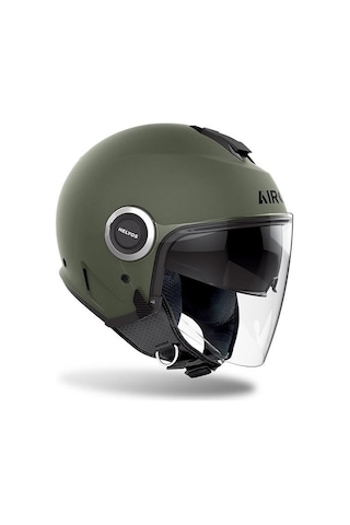Airoh Helyos Military Motosiklet Kaskı Yeşil