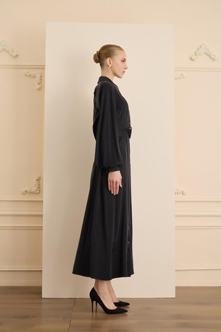 Senna Soleıl Dress Siyah Siyah