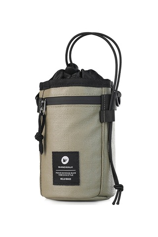 Rhınowalk Rk24933 Polyester Bisiklet Gidon Kök Çantası - Açık Tan Renk Ten Rengi