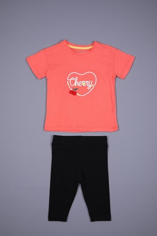 Cherry Tişört Tayt Kız Çocuk Takım 94067 001