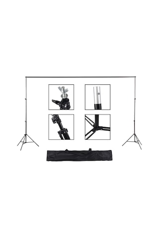 Gdx B2030 Stüdyo Fon Perde Stand (Yükeklik: 200cm x Genişlik: 300