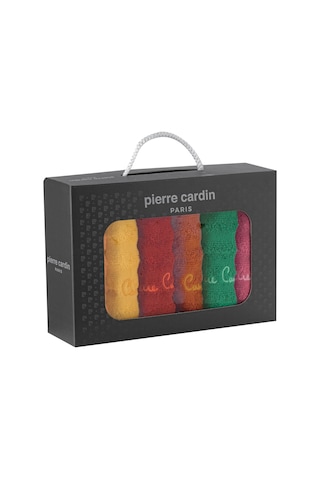 Pierre Cardin 6'lı Soft El Havlusu Harmony Colors Çok Renkli