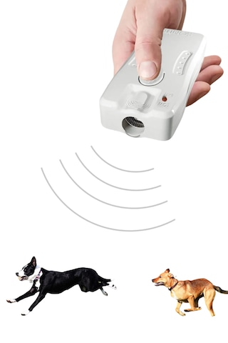 Saldırgan Köpek Kedi Ultrasonik Savar 10 Metre Etkili Uyarıcı
