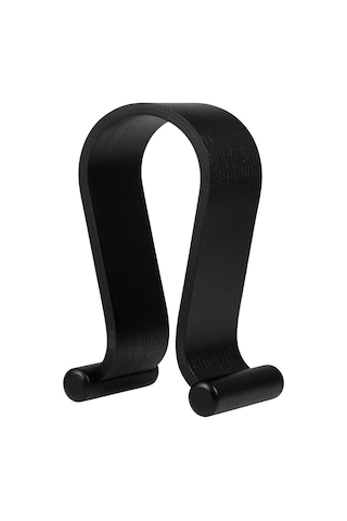 Teltree Samdı Ahşap Kulaklık Tutucusu, Siyah Omega Desenli Oyuncu Kulaklık Sandalyesi, Ev/ofis Masaüstü Stantı