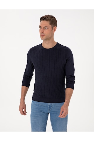 Pierre Cardin Erkek Lacivert Kazak /triko 50315717-vr033 Lacivert