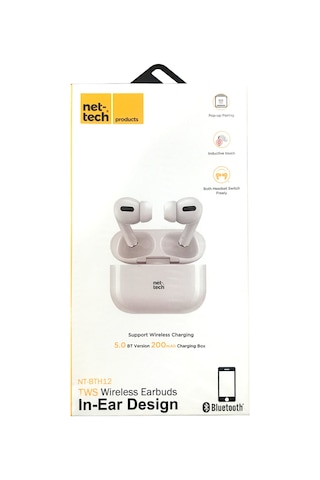 Nettech NT-BTH012 Bluetooth Kulak İçi Kulaklık + Kılıf