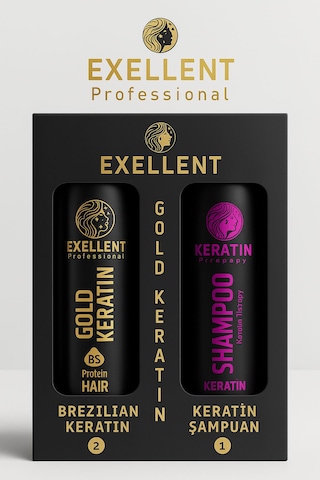 Exellent Brezilya Keratin Ve Şampuanı Tüm Saç Tipleri