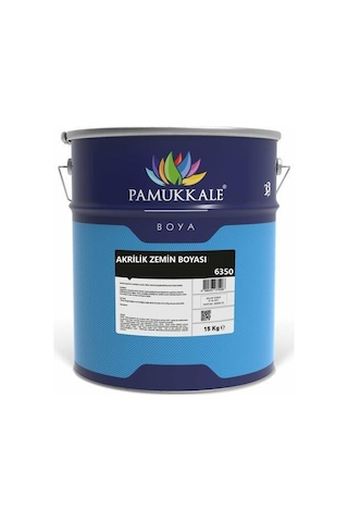 Pamukkale Akrilik Zemin Boyası 15 Kg Ral 3020 Bayrak Kırmızı