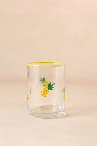 Karaca Pineapple Meşrubat Bardağı 420 Ml Sarı