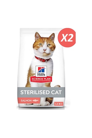 Hills S.p.somonlu Kısırlaştırılmış Yetişkin Kedi Maması 3 Kg Hills S.p.somonlu Kısırlaştırılmış Yetişkin Kedi Maması 3 Kg