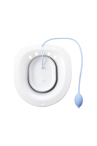 Suofeng Pembe Klipsli Kadın Bakım Banyo Kaseği - Doğum Sonrası, Hamilelik, Hemoroid Ve Jinekolojik Bakım İçin Yıkama Tüpü İçeren Katlanabilir Tüp Pembe