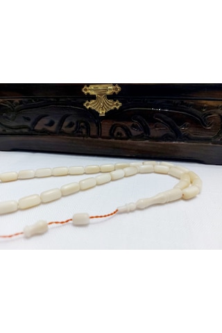 İbrahim Uysal Usta İmzalı Kapsül Kesim Narçıl Tesbih Ölç 6,5x11.5