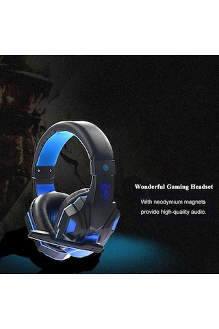 Tenfowee Usb Ve 3.5mm Bağlantılı Rgb Aydınlatmalı Oyun Kulaklığı - Mikrofonlu Pc/laptop İçin