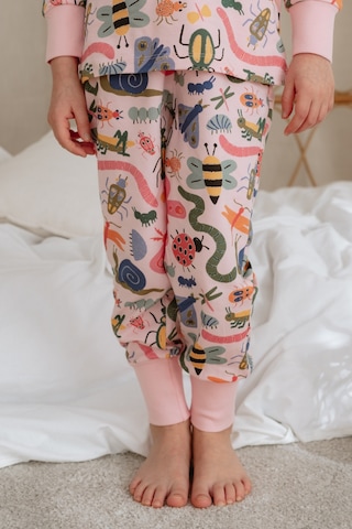 Oh La La Koala Renkli Böcek Desenli Pijama Alt Pembe
