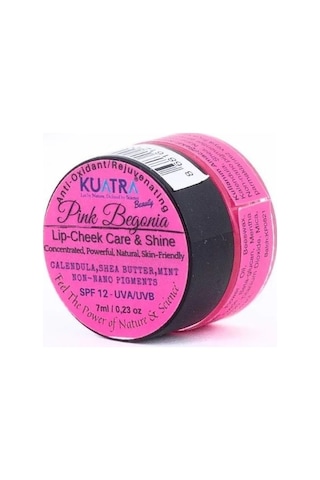 Kuatra Pink Begonia Nemlendirici Işıltı Veren Balm 7 ML