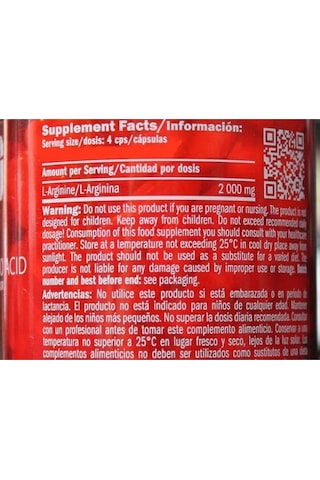 Amıx Arginine / 120 Caps