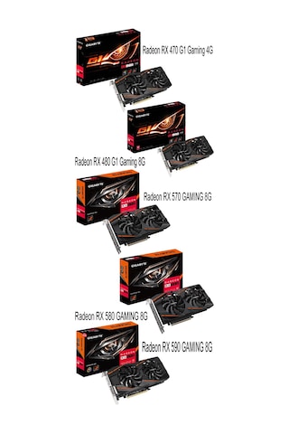 Gigabyte Rx470 570 580 Ekran Kartı Fan