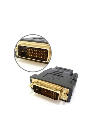Koodmax 24+1 Dvı Erkek To Hdmı Dişi Çevirici Dvi To Hdmi