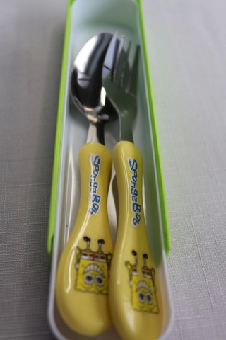 Oky 2'li Çocuk Mama Kaşık GÜmüş