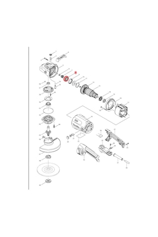 Makita GA7020 Rulman 6301 Ürün Kodu 211132-0
