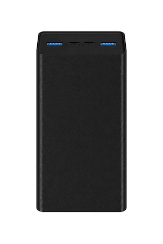 Enerx ENR-P30T 30.000 Mah 22.5 WATT LED Göstergeli Powerbank Siyah