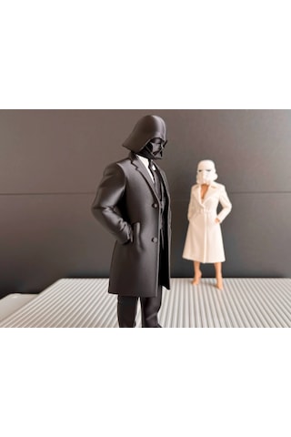 Darth Vader Ofis Figürü Ceo Tarzında Dekoratif Biblo 3d Baskı