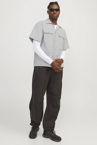 Jack & Jones Oversized Erkek Gömlek Açık Yeşil