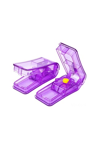 Reedark Pratik İlaç Kesici Ve Saklama Kutusu - Seyahat İçin Taşınabilir Ve Dayanıklı Diğer