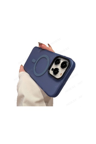 Apple Uyumlu iPhone 12 Pro Kılıf Mat Kadifemsi Special Edition Pc Magsafe Kapak