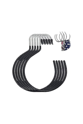 5 Adet Eşarp Askısı Gardırop Eşarp Kemeri Eşarp Askısı Büyük Boy Eşarp Askısı Şal Çok Renkli