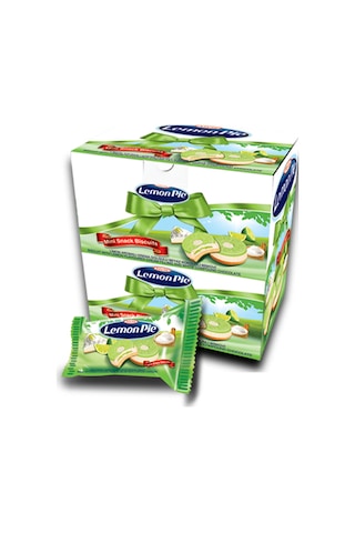 Tayaş Lemon Pie Limon Aromalı Krema Dolgulu Bisküvi 1 KG