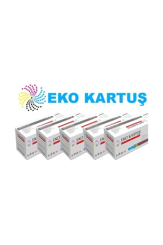 Eko Kartuş Hp 4ZB78A Ekonomik lı 5'li Paket Çipsiz Uyumlu Toner,