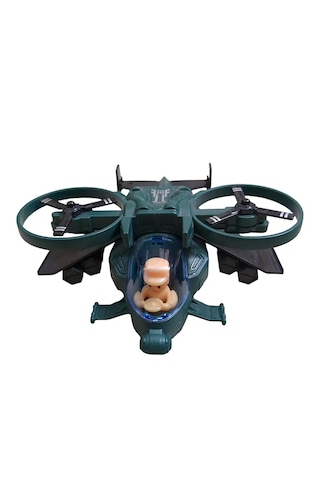 Oyuncak Helikopter Uçak Sürtmeli