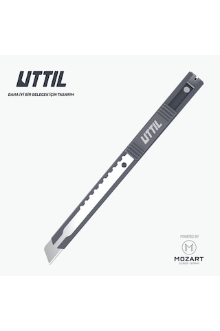 UTTIL Ptuk07-ns Cep Tipi 9 Mm Segmentsiz Metal Maket Bıçağı
