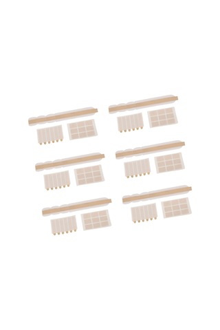 Lemestar Bilgisayar Ve Dizüstü İçin Gizlilik Filtresi Takımı: 10 Adet Kaydırmalı Takma Kanca İle 20 Adet İki Yönlü Yapışkan Etiket - Güvenli Ve Kolay Kurulum