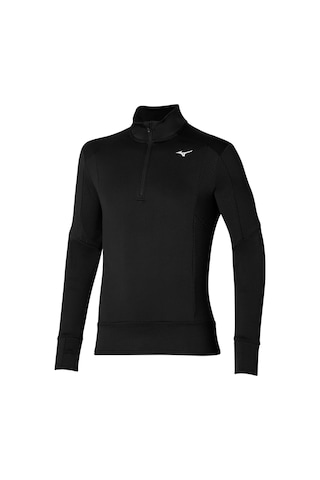 Mizuno Warmalite Erkek Yarım Fermuarlı Sweatshirt Siyah