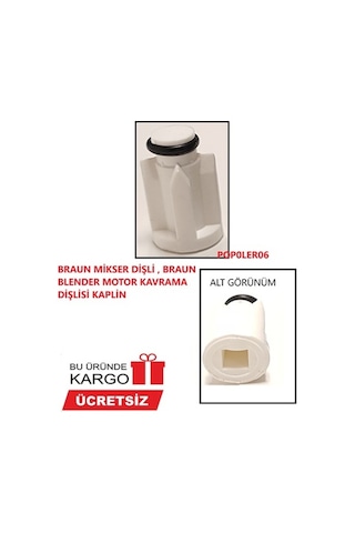 Braun - 4162 - Blender Motor Hareket Aktarıcı Set (Kaplin) Uyumlu